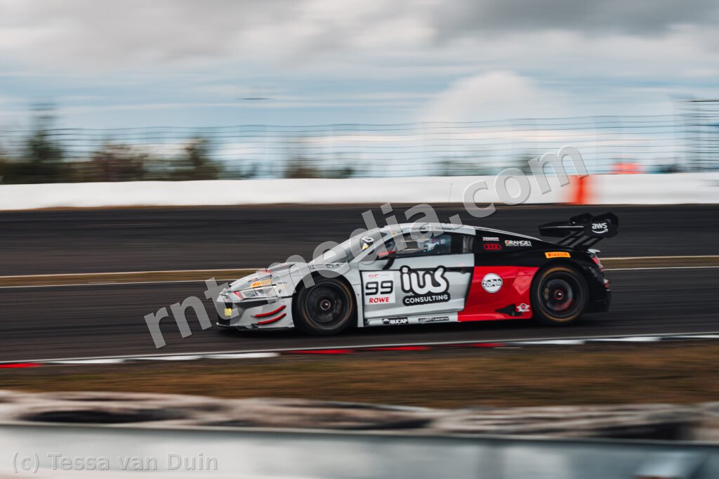 Audi R8 LMS GT3 Evo II #99 van Tresor Attempto Racing — GT World Challenge Europe, Nürburgring, 30 augustus 2026