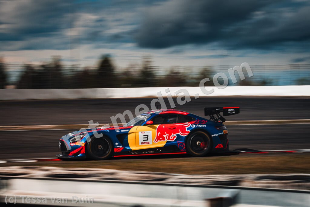 Mercedes-AMG GT3 #3 van Mercedes-AMG Team Verstappen Racing, in Red Bull-kleuren — GT World Challenge Europe, Nürburgring, 30 augustus 2026